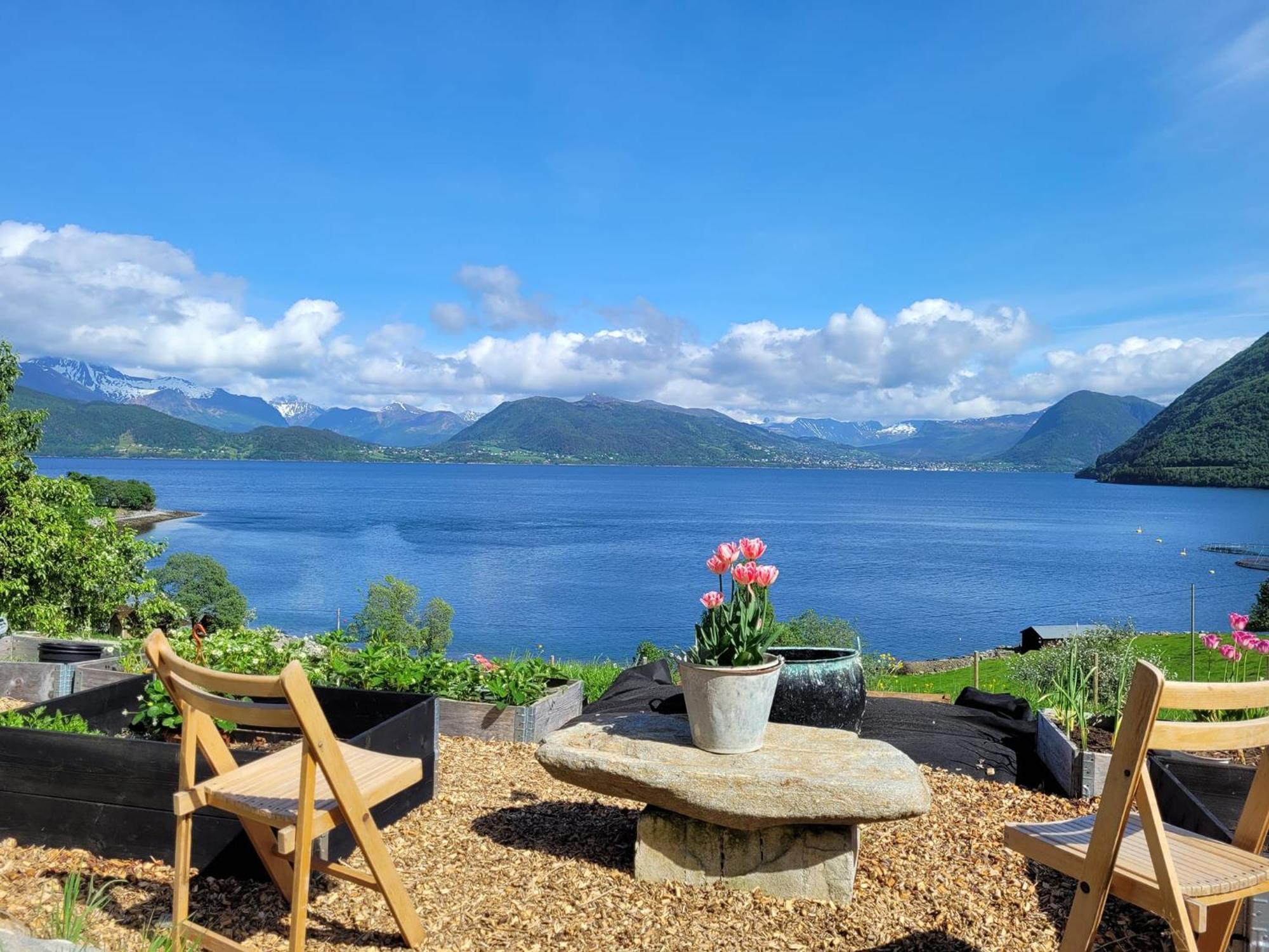 Irenegarden - Fjord View Holiday Home Lauvstad Luaran gambar