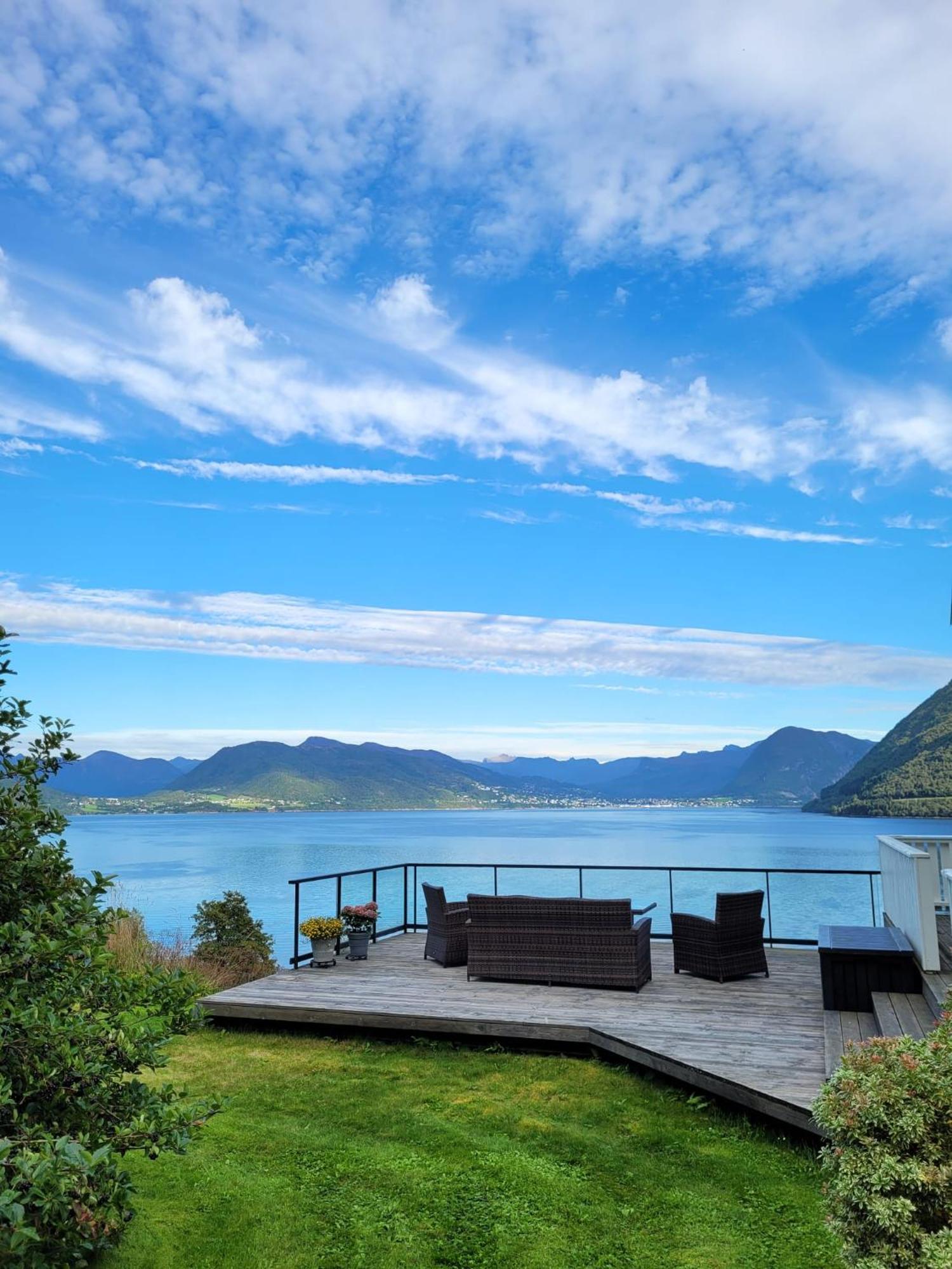 Irenegarden - Fjord View Holiday Home Lauvstad Luaran gambar